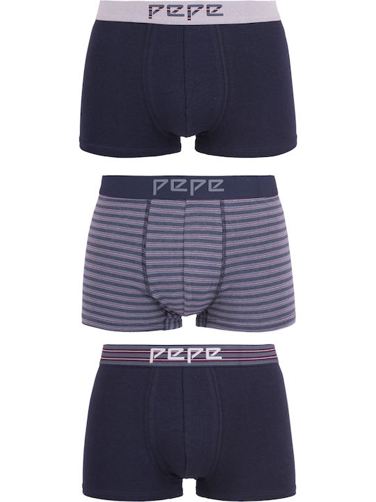 Holgate Herren Boxershorts Blue 3Packung