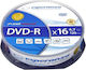 Esperanza Εγγράψιμα DVD-R 16x 4.7GB Cake Box 10τμχ