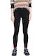 Wallpaper Women's Fabric Trousers Slim Fit Floral Black