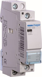 Hager Ρελέ Ράγας Ισχύος 25A με Τάση 24V 1ΝO