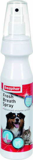 Beaphar Fresh Breath Spray Στοματικό Διάλυμα για Σκύλους & Γάτες κατά της Πέτρας & Πλάκας 150gr 150ml
