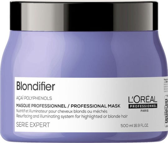 L'Oréal Professionnel Serie Expert Blondifier Μάσκα Μαλλιών για Διατήρηση Χρώματος 500ml