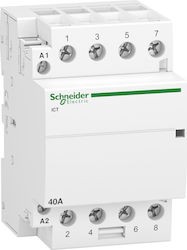 Schneider Electric Ρελέ Ισχύος 4x40A 240V