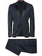 Hugo Boss Men's Winter Suit Slim Fit Navy Blue