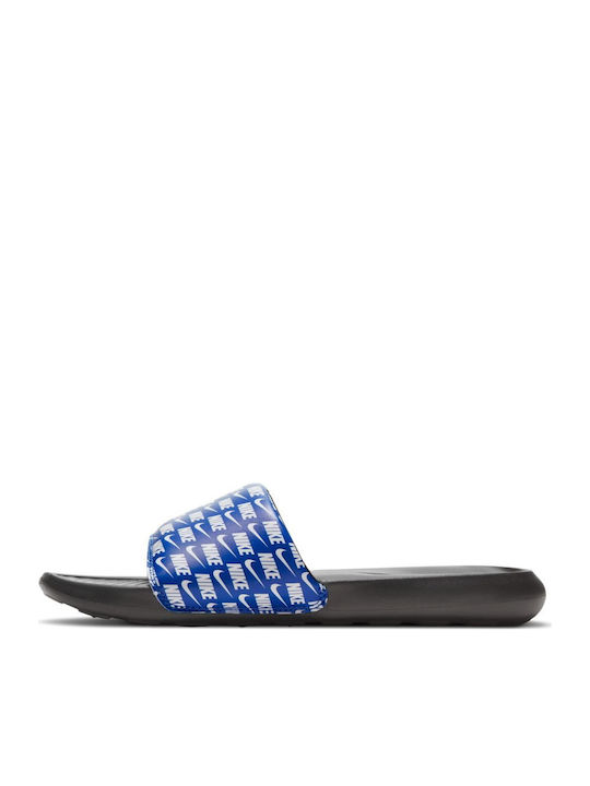 Nike Victori One Slide Print Slapi bărbați Alba...