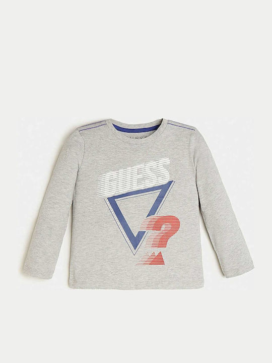 Guess Kinderhemd Langarm Rot