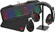 Subsonic Raiden 5 in 1 Gaming Keyboard Set with RGB lighting & Mouse (English US)