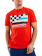 Nautica Men's Short Sleeve T-shirt Red N7D00272-823