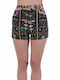 Versace Print Tuileries Women's Jean Shorts