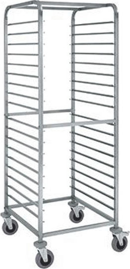 GTSA Commercial Kitchen Food Cart for 15 Trays H173.5xW47xD62cm