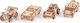 Wood Trick Wooden Construction Toy Set of Cars for Children 14+ years old+ Years