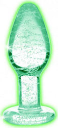 Booty Sparks Glow-In-The-Dark Glass Πρωκτική Σφήνα Small Green Booty Sparks Glow-In-The-Dark Glass Πρωκτική Σφήνα Small Green