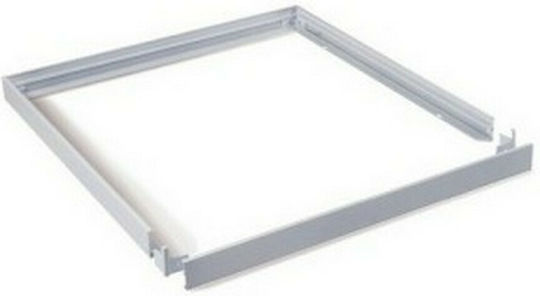 Geyer Support Frame for Lighting Fixtures Wall Mount Bracket for Panel 60x60cm White LP60FR