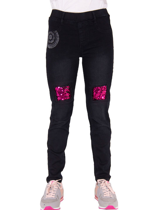 Desigual Pubill Kids' Jeans Trousers Black