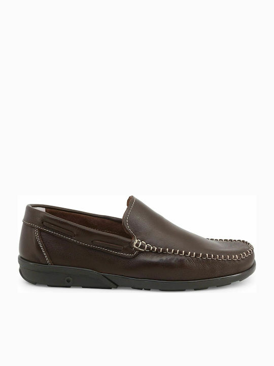 Duca Di Morrone Morbidone 5668 Herren Mokassins Braun