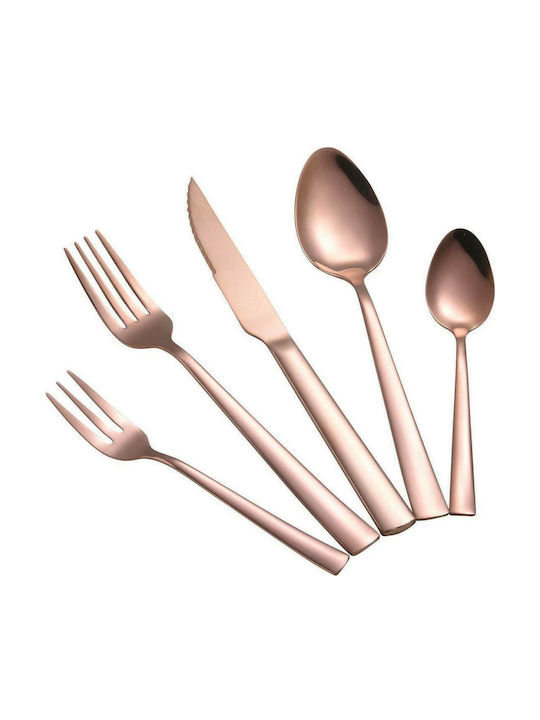 Dinox Porto Cutlery Set Stainless Rose Gold 24pcs