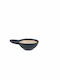Art et Lumiere Firenze Decorative Bowl Porcelain Gray 11x15.5x4.5cm