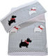 Down Town Home Set of baby towels 2pcs Gray