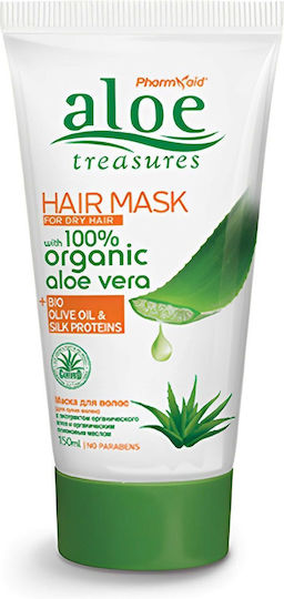 Pharmaid Aloe Treasures Haarmasken Für Reparatur Mit Aloe Vera & Niacinamid 150ml