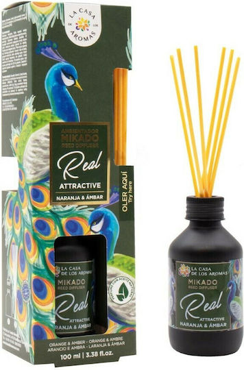 La Casa de los Aromas Diffuser με Άρωμα Τριαντάφυλλο 049683 100ml