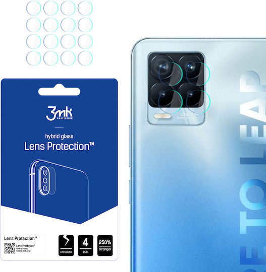 3MK Camera Protection Tempered Glass Transparent for the Realme 8/8 Pro