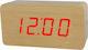 Perfect GHY015 Tisch-Digitaluhr Yellow-Red