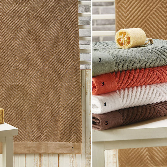 Whitegg Facecloth Τ021 50x100cm 2 Grey Weight 550gr/m²