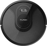 Puron PR10 Robot Vacuum for Vacuuming & Mopping with Mapping and Wi-Fi Black