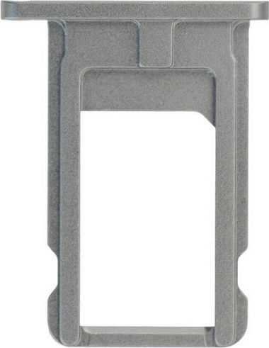 Βάση Κάρτας SIM Ασημί/Λευκό για iPhone 6 Plus