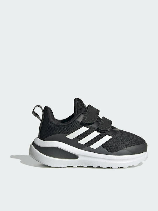 Fortarun Fortarun Kids Sports Shoes Running with Hoop & Loop Closure Core Black / Cloud White / Grey Six
