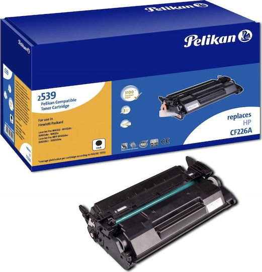 Pelikan 2539 Compatible Toner for Laser Printer HP 26A CF226A 3100 Pages Black (4284495)