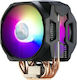 CoolerMaster Masterair MA610P ARGB Охладител за ЦПУ Двойен вентилатор за Socket /A/M/4/1/2/0/0/1/1/5/x/ Черен