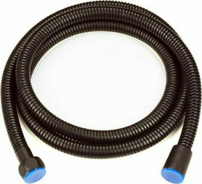 Gloria Plastic Shower Hose Black 150cm