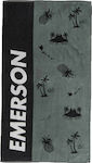 Emerson Pine Beach Towel Green 160x80cm