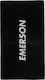 Emerson Ebony Black Cotton Beach Towel 160x80cm