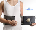 Caratex Elastic Post-operative Umbilical Hernia Belt 16cm Black