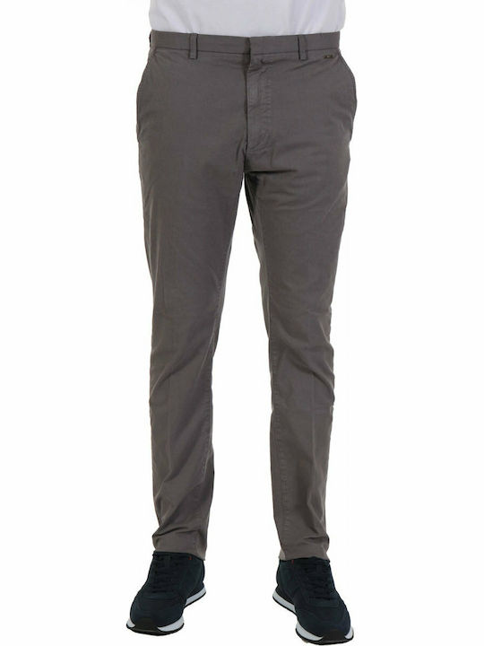 Hugo Boss Pantaloni pentru bărbați Chino Elastice Gri