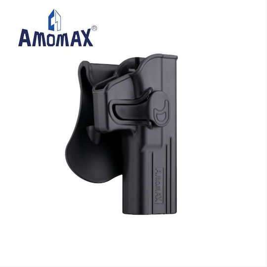 Amomax Калъф за колан за Пистолет Черен
