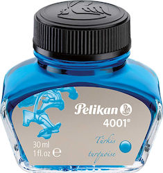 Pelikan 4001 Replacement Ink for Pen in Turquoise color 30ml 30ml