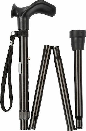 SuperOrtho Μπαστούνι Βάδισης Μαύρο SBL77R