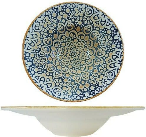 Bonna Alambra Plate Pasta made of Porcelain Multicolour with Diameter 28cm