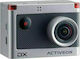 Activeon DX Action Camera Full HD (1080p) Underwater (with Case) with Touch Screen 2" and Wi-Fi Gray