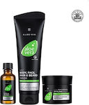 LR Men's Hair Care Set Man with Styling Cream / Oil / Shampoo 3pcs 20441-1