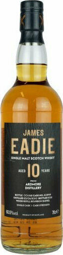 James Eadie Old Single Malt Whisky 10 Years Scotland 60.5% 700ml