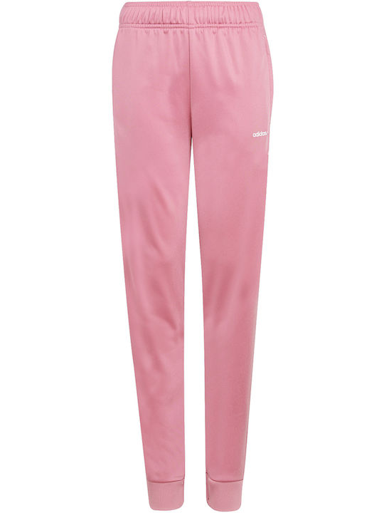 Adidas Παιδικό Παντελόνι Φόρμας Ροζ Adicolor