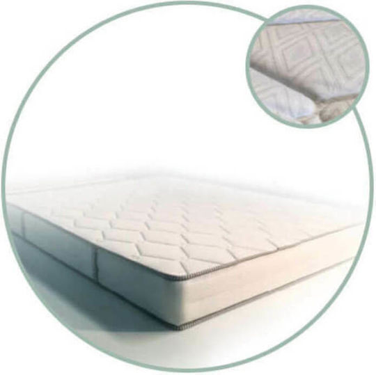 Achaia Strom Economy Anatomic Διπλό Ορθοπεδικό Στρώμα 140x190x20cm με Ελατήρια
