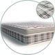 Achaia Strom Royal Air Μονό Ορθοπεδικό Στρώμα Διπλής Όψης 90x190x30cm με Ανώστρωμα
