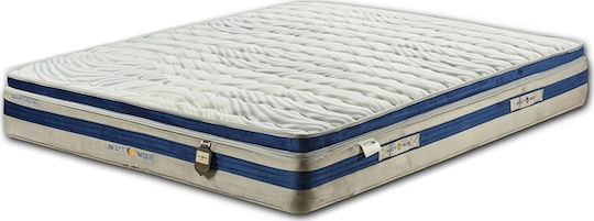 Matt & More Santorini Doppel Ergonomisch Matratze Schaum 140x190cm mit Topper