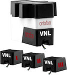 Ortofon Plattenspielernadel VNL Beweglicher Magnet Paket in Schwarz Farbe
