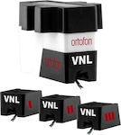 Ortofon Κεφαλή Πικάπ VNL Κινητού Μαγνήτη Black/White Package σε Μαύρο Χρώμα